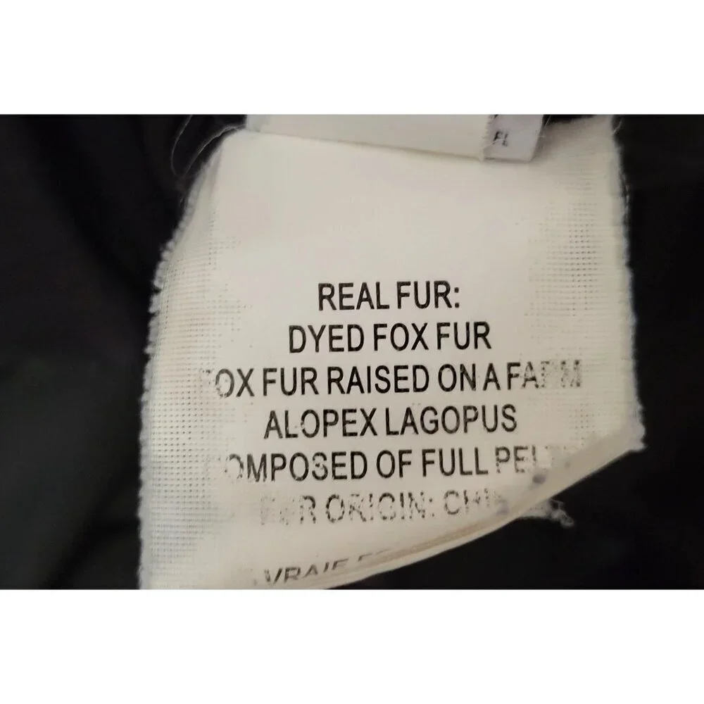 Derek Lam 10 Crosby Down Parka Quilted Puffer Fox Fur Hood Coat